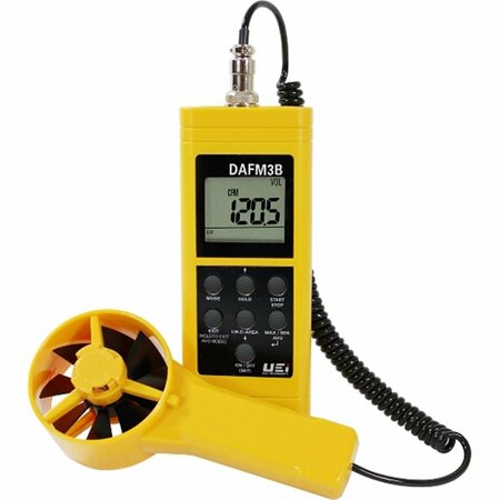 LIGHT HOUSE BEAUTY Digital Airflow Meter & Vane Anemometer with Relative Humidity LI3858641